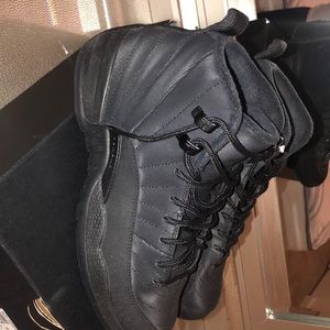 black retro 12 WORN 2!